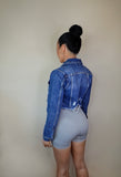 Ripped Denim Jacket