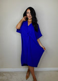 Twist Front Maxi Dress
