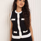 Contrast detailed co-ord in Black