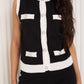Contrast detailed co-ord in Black