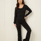 Active leisure jumpsuit in Black