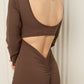 Active leisure jumpsuit in Choco