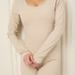 Active leisure jumpsuit in Beige
