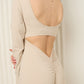 Active leisure jumpsuit in Beige