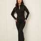 Active leisure zip up jumpsuit in Black