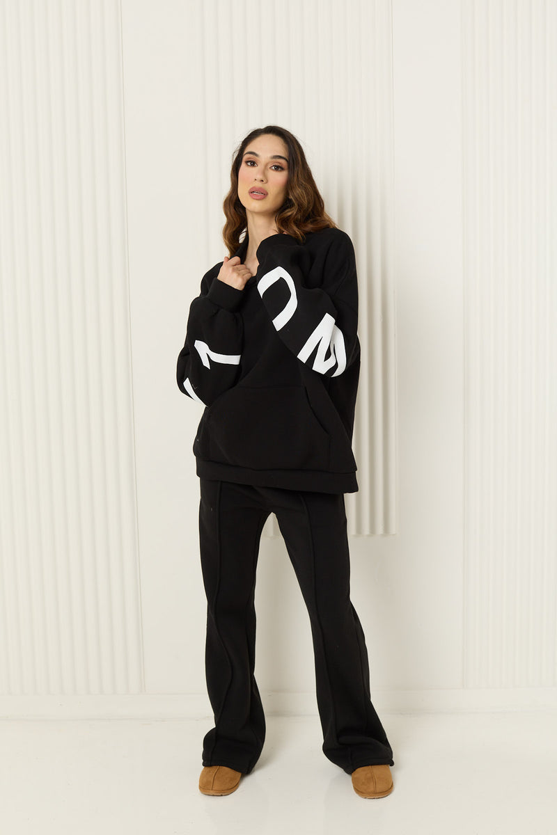 M I S S Y soft hoody in Black