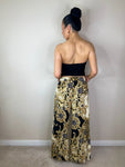 Plisse Printed Trouser