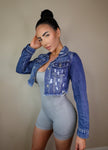 Ripped Denim Jacket