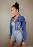 Ripped Denim Jacket