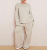 Soft Knit Round Neck Co-ord