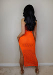 Crochet Vest Skirt Set