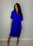 Twist Front Maxi Dress