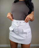 Belted Skorts