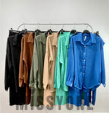 Cheesecloth Long Sleeve Co-ord