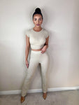 Ribbed Belted Co-ord