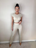 Ribbed Belted Co-ord