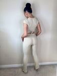 Ribbed Belted Co-ord