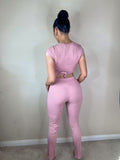Ribbed Belted Co-ord