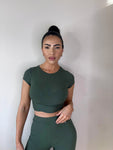 Ribbed Belted Co-ord