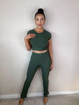 Ribbed Belted Co-ord