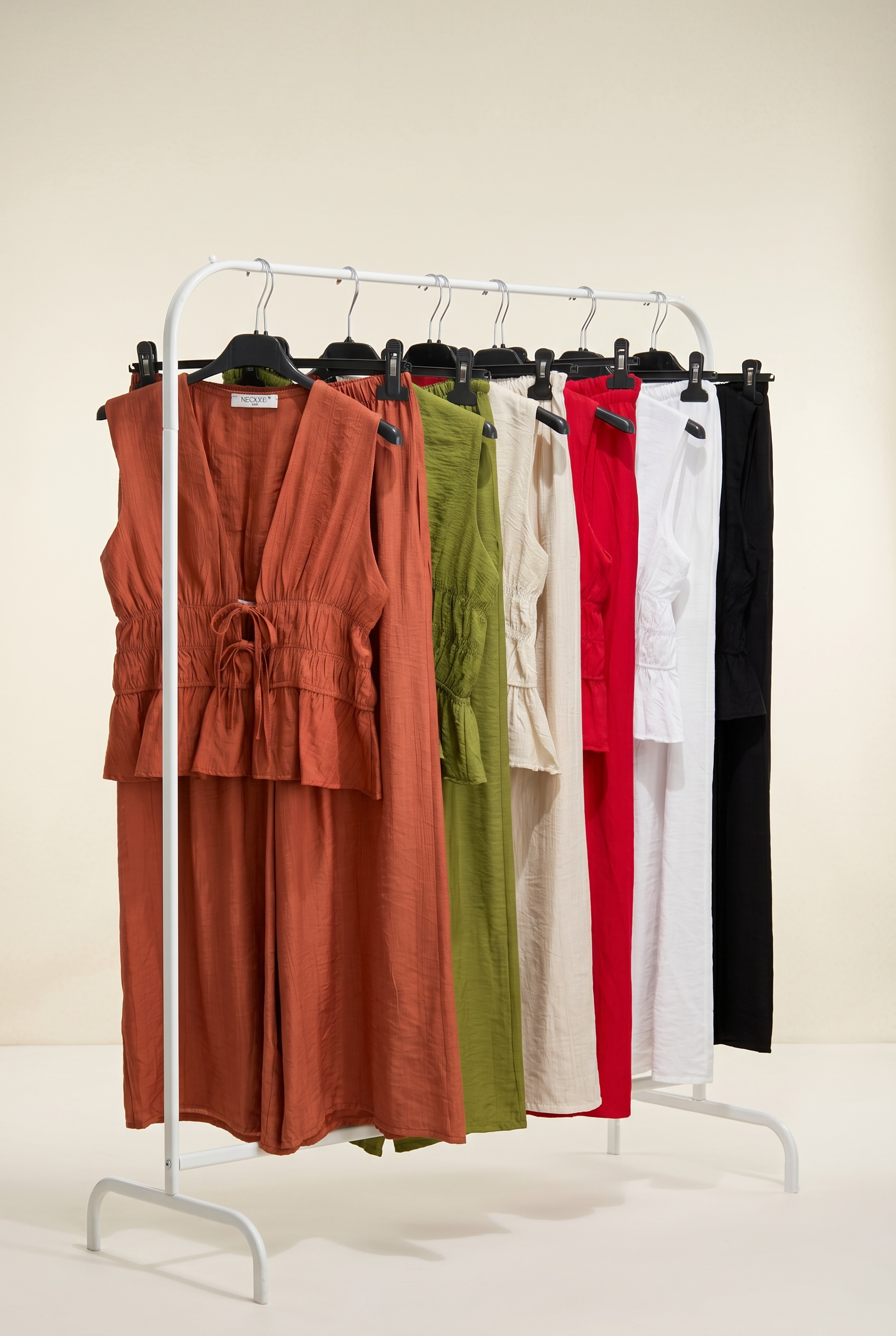 Vest Tie Up Co Ord Set