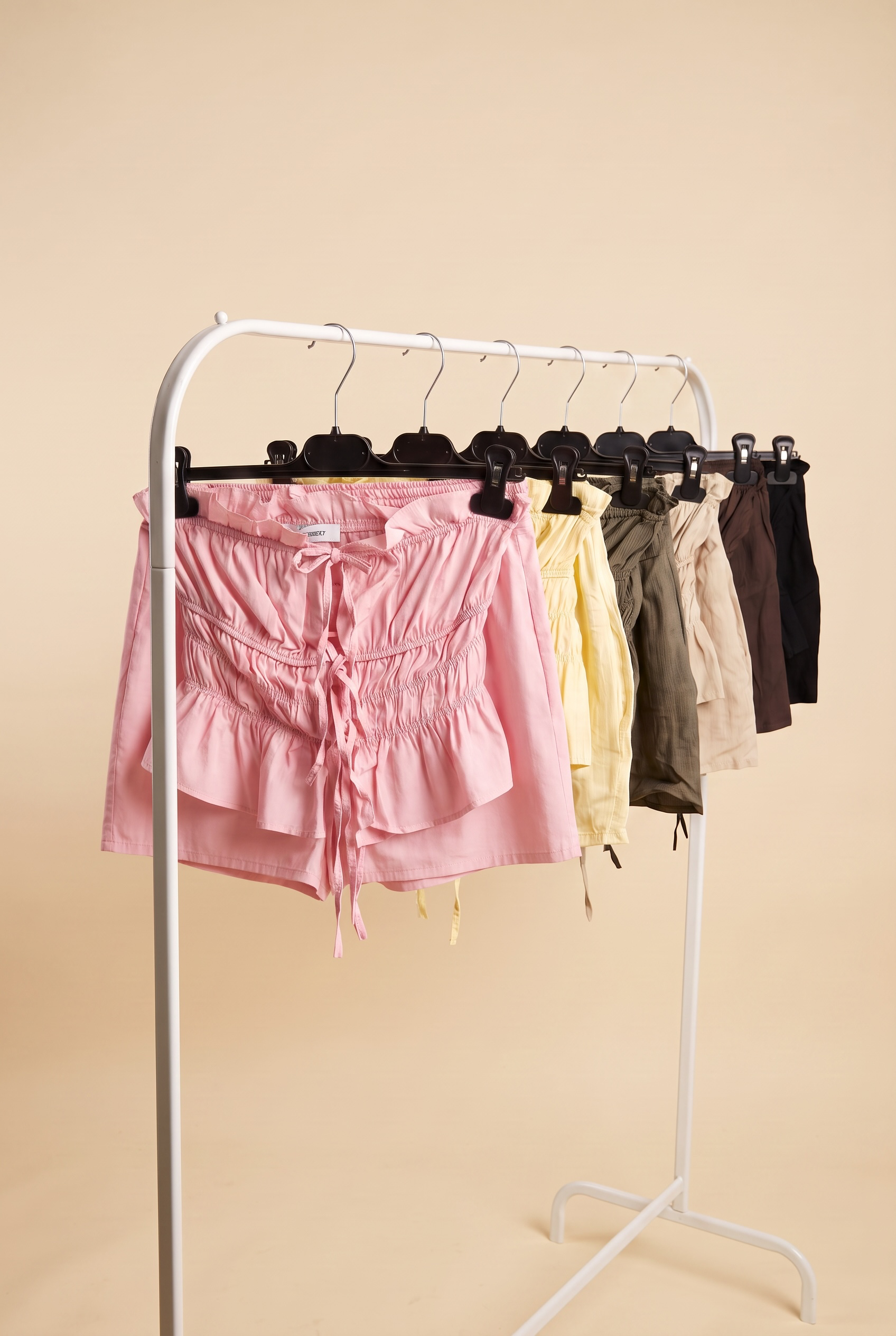 Bandeau Tie Up Short Co Ord Set