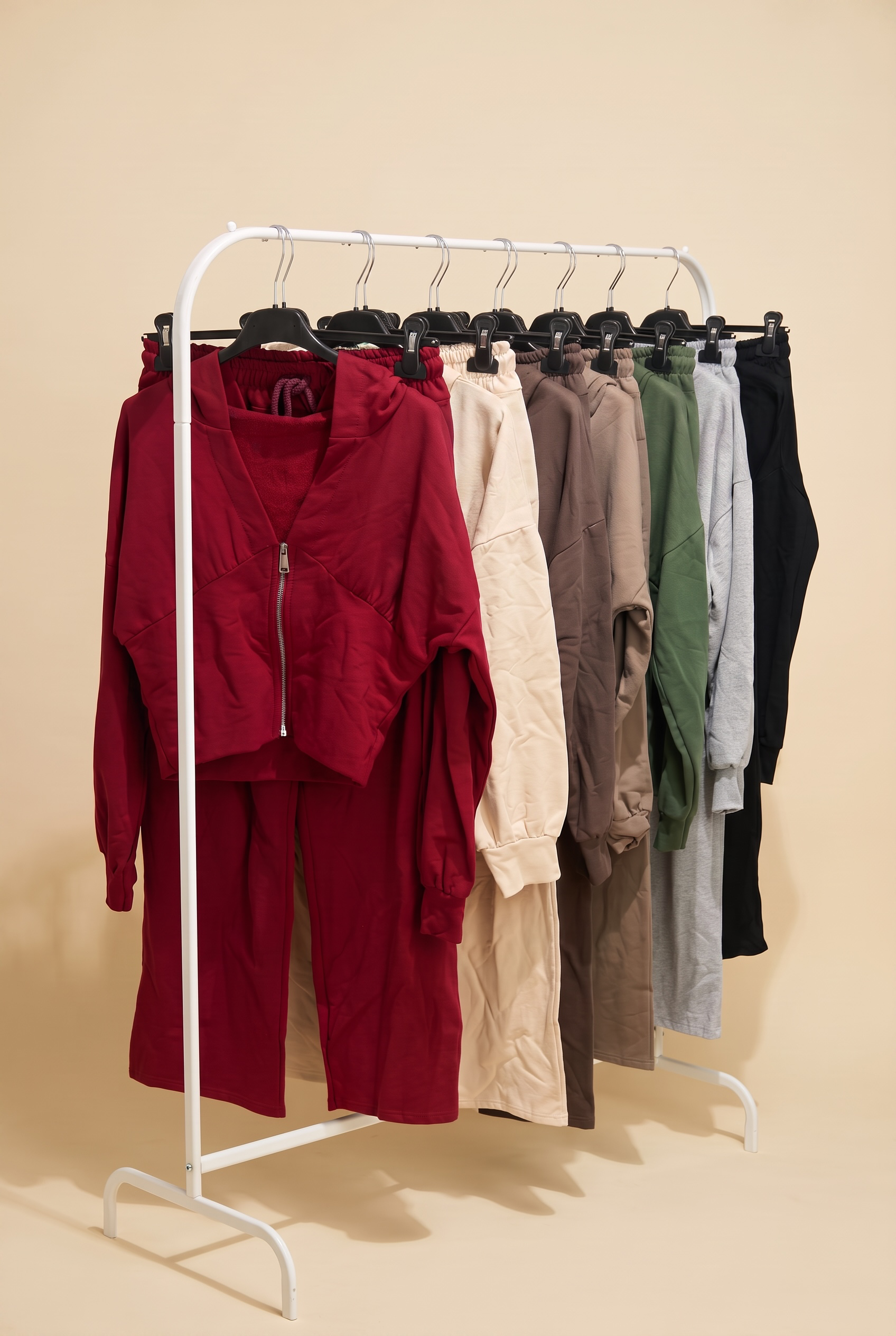 Corset Zip Hoodie Tracksuit