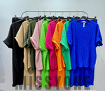 Crinkle T-Shirt Co-ord