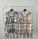 Checked Lightweight Shacket