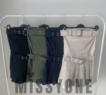 Belted Skort Dress