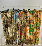Plisse Printed Trouser