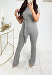 Ribbed Knot Front Co-ord