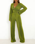 Pleated Jumpsuit