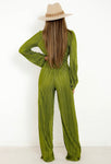 Pleated Jumpsuit