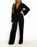 Pleated Jumpsuit