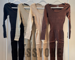 Seamless All in One Jumpsuit in Beige