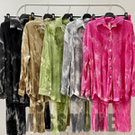 Plisse Tye Dye Co-ord