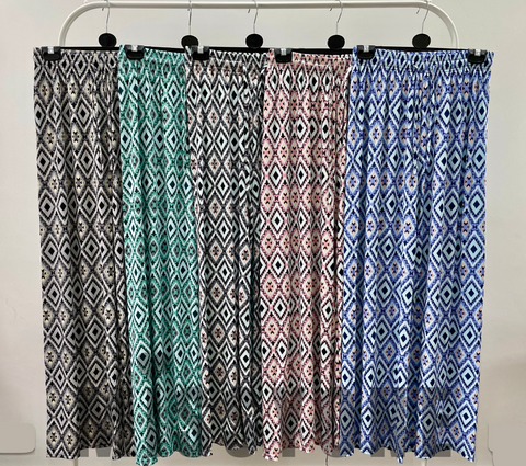 Diamond Print Trousers