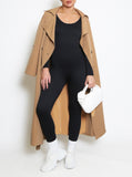 Seamless All in One Jumpsuit in Black